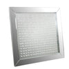 Exquisite Modern Glass Mirror with Crystal Benzara