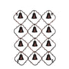 Stunning Metal Decor with Bells Benzara