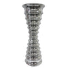 Fascinating Resin Mirror Fiber Glass Vase Benzara