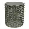 Sturdy Metal Stool Benzara