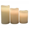 Trendy 3pc Led Candle 12 Changeable Colors Benzara