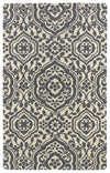 Kaleen Rugs Tara Square EVL04-75 Grey Area Rug