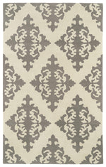 Kaleen Rugs Tara Round EVL05-75 Grey Area Rug