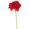 Vickerman FA173301 28" Artificial Single Red Velvet Amaryllis Stem, Set of 3