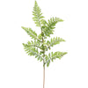 Vickerman FA173601 26" Artificial Green Fern, Set of 6