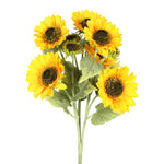 Vickerman FA174901 22" Artificial Yellow Sunflower Bush