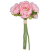 Vickerman FA186679 9" Artificial Mini Pink Ranunculus Spray, Set of 3