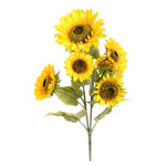 Vickerman FA187301 25" Artificial Yellow Sunflower Bush
