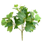 Vickerman FA189201 10" Artificial Green Ivy Real Touch Bush, 6 per Bag