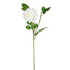 Vickerman FA190711 24" Artificial Cream Dahlia Stem, Set of 3