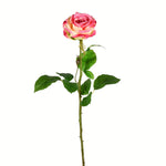 Vickerman FA191379 26" Artificial Light Pink Rose Stem, 6 per Bag