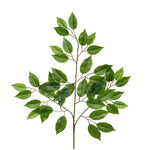 Vickerman FA193323 23" Artificial Green Leaf Spray, 12 per Bag