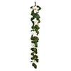 Vickerman FA194402 76" Artificial White Magnolia Garland