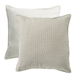 HiEnd Accents Wilshire Reversible Textured Fabric Euro Sham