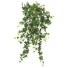 Vickerman FB170801 26" Artificial Green Mini Ivy Hanging Bush