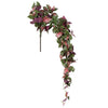 Vickerman FB171201 43" Artificial Green & Red Wandering Jew Hanging Bush