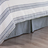 HiEnd Accents Chambray Denim Bedskirt
