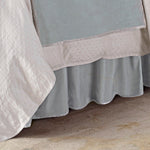 HiEnd Accents Gatherer Velvet Bed Skirt