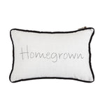 HiEnd Accents Homegrown Embroidery Pillow