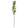 Vickerman FB190240 48" Artificial Lemon Branch with Leaves & Lemons