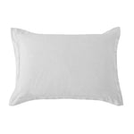 HiEnd Accents Washed Linen Tailored Dutch Euro with Down Insert