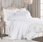 HiEnd Accents 3 PC Roseline Linen Duvet Set