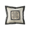 HiEnd Accents Stripe Embroidery Pillow