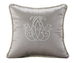 HiEnd Accents Silk Embroidery Pillow