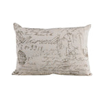 HiEnd Accents Printed Linen Pillow