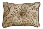 HiEnd Accents Paisley Tufted Pillow