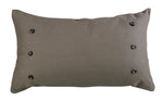 HiEnd Accents Taupe Gray Pillow