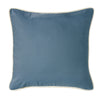 HiEnd Accents Monterrey Blue Euro w/White Piping