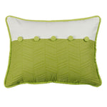 HiEnd Accents Fern & Quilted Pillow
