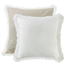 HiEnd Accents Lace Trim Double Sided Euro Sham