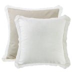 HiEnd Accents Lace Trim Double Sided Euro Sham