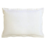 HiEnd Accents White Linen Sham