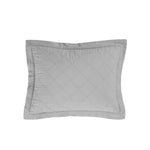 HiEnd Accents Linen Quilted Boudoir Pillow
