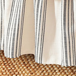 HiEnd Accents Prescott Strip Bedskirt