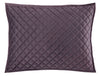 HiEnd Accents Pair of Velvet Quilted Sham