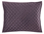 HiEnd Accents Pair of Velvet Quilted Sham