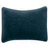 HiEnd Accents Stonewashed Cotton Quilted Velvet Sham