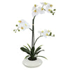 Vickerman FC170701 25" Artificial White Orchid