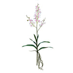 Vickerman FC180779 30.5" Artificial Mini Pink & White Orchid Spray, Set of 3