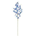 Vickerman FC180866 35" Artificial Mini Blue Dancing Orchid Spray, Set of 3