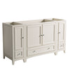 Fresca Oxford 60`` Traditional Bathroom Cabinets