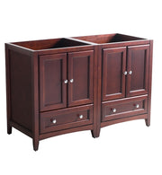 Fresca Oxford 48`` Traditional Double Sink Bathroom Cabinets