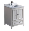 Fresca Oxford Traditional Bathroom Cabinet w/ Top & Sinks