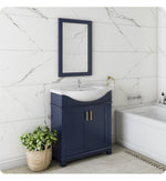 Fresca Hartford 30" Royal Blue Traditional Bathroom Vanity