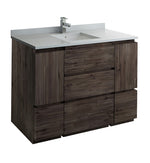 Fresca Formosa Floor Standing Modern Bathroom Cabinet w/ Top & Sink