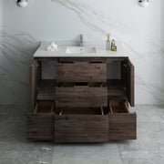 Fresca Formosa Floor Standing Modern Bathroom Cabinet w/ Top & Sink